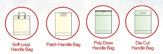 Side Seal Plastic Handle Carrier Bag Making Machine (4 functions)
