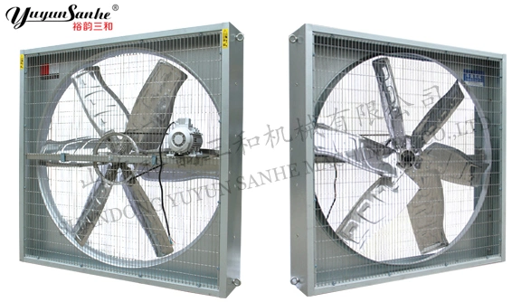 Hanging Ventilation Exhaust Fan/Ceiling Fan for Cow House/Poultry Farm