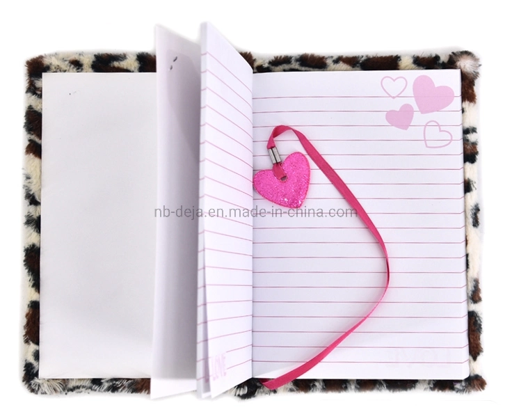 Hot Kids Plush Stationery Notebook