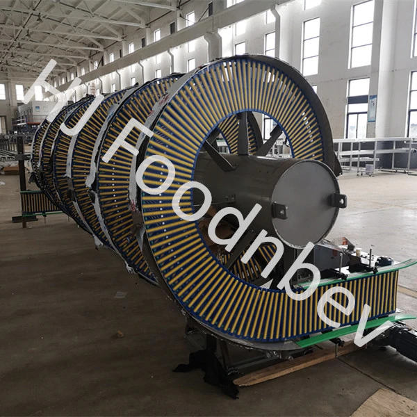 Vertical Spiral Conveyor Heavy Duty Packaging Department Warehousing and Transportation