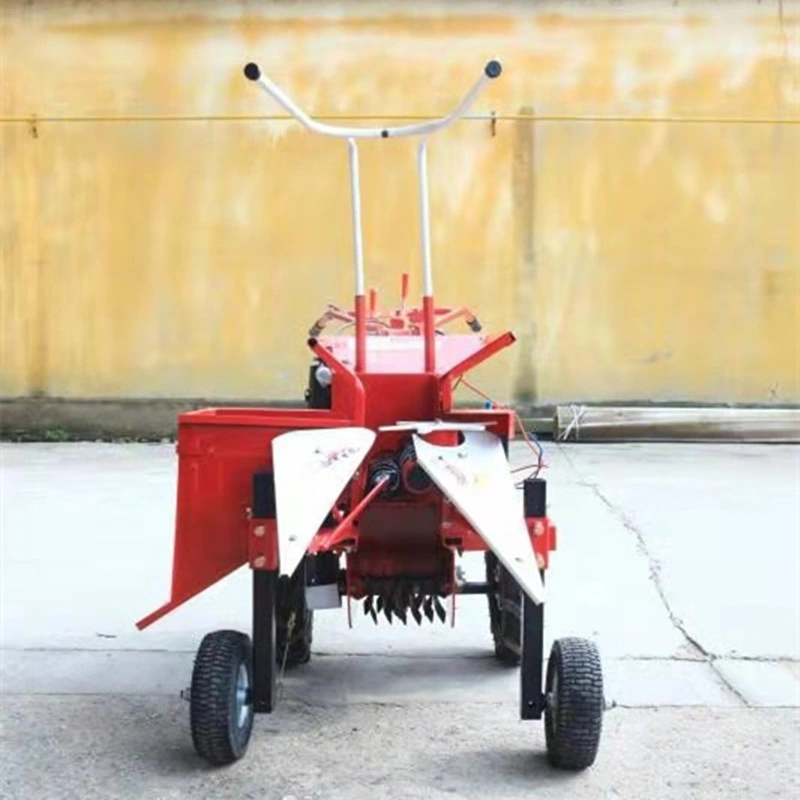 Mini Corn Combine Harvester Corn Harvester and Peeler Machine Straw Smash