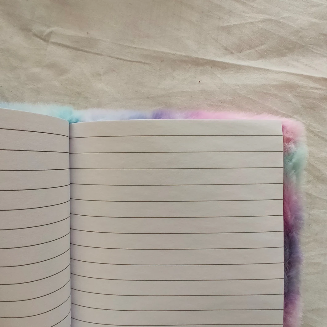 Custom Slow Rebound Notebook Unicorn Plush Diary Notebook