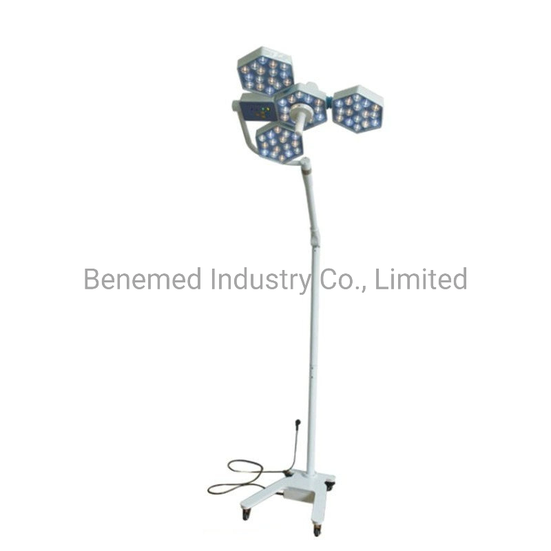 Ceiling Mounted Hospital LED Surgical Light Double Dome V7+7