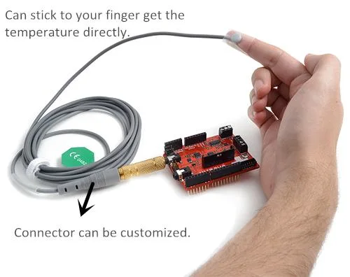 Body Medical Temperature Sensor Probe for Temperature Controller
