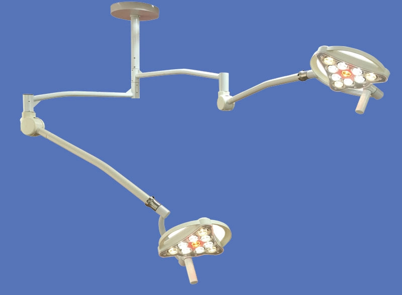Dual Head LED Light LED Examination Light Ks-Q10-03c Ceiling Minor Surgical Light