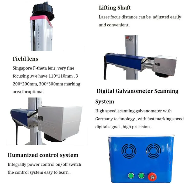 3D 355nm UV Laser Marking Machine for PC PP PE Marking