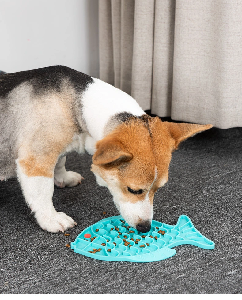 Pet Products Manufacturer / Silicone Folding Bowl Cat and Dog Feeding Bowl / Pet Basin / Dog Licking Plate Pad Pet Plate Dog Bowl