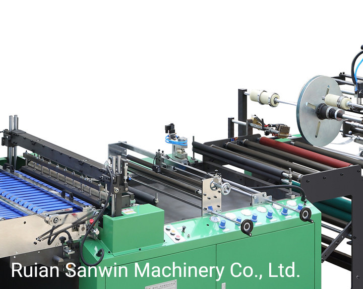 Full Automatic High Speed Side Seal Plastic Film TNT Courier Bag Making Machine Manufacturer