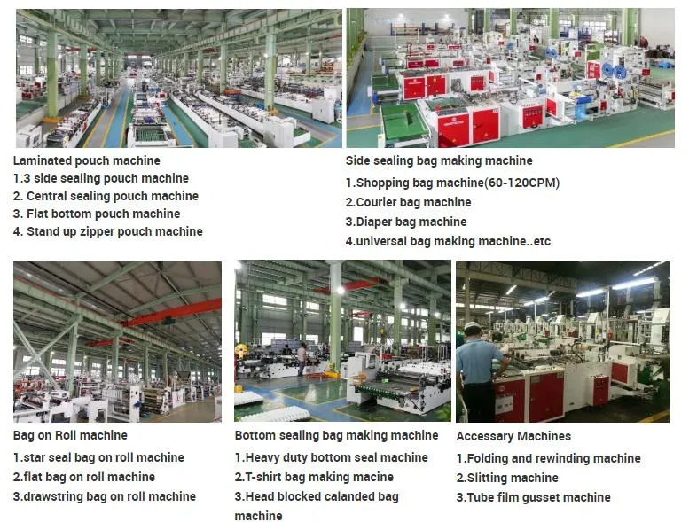 Chovyting Fully Auto Europe Type Diaper Bag Making Machine with Servo-Drive System