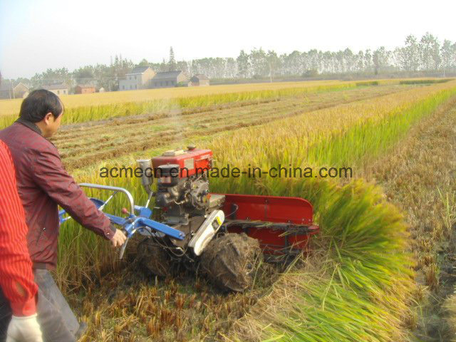 Factory Price Soybeans Harvester Gear Drive Mini Rice Reaper