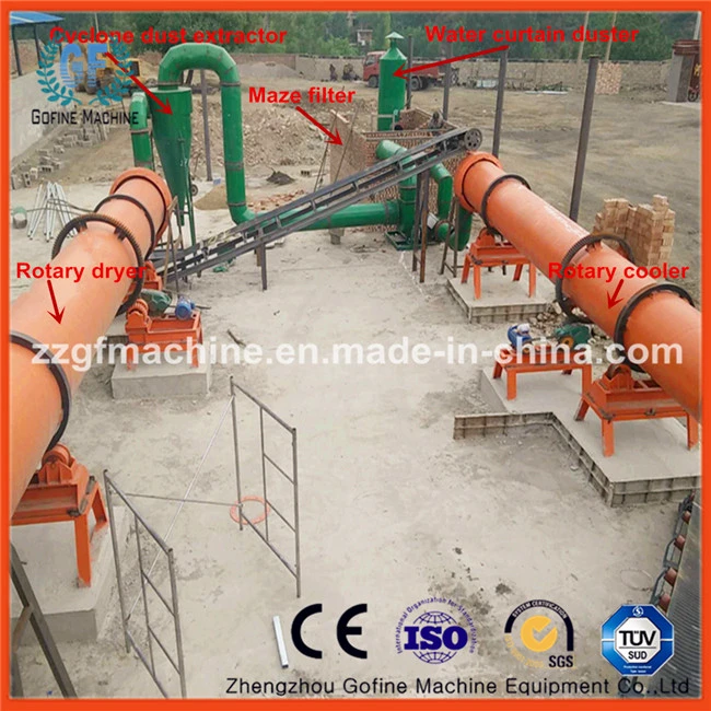 Poultry Manure Rotary Drying Fertilizer Machine