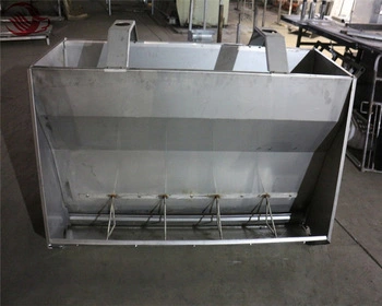 Automatic Pig Farm Steel Stainless Feeder Feeding Trough