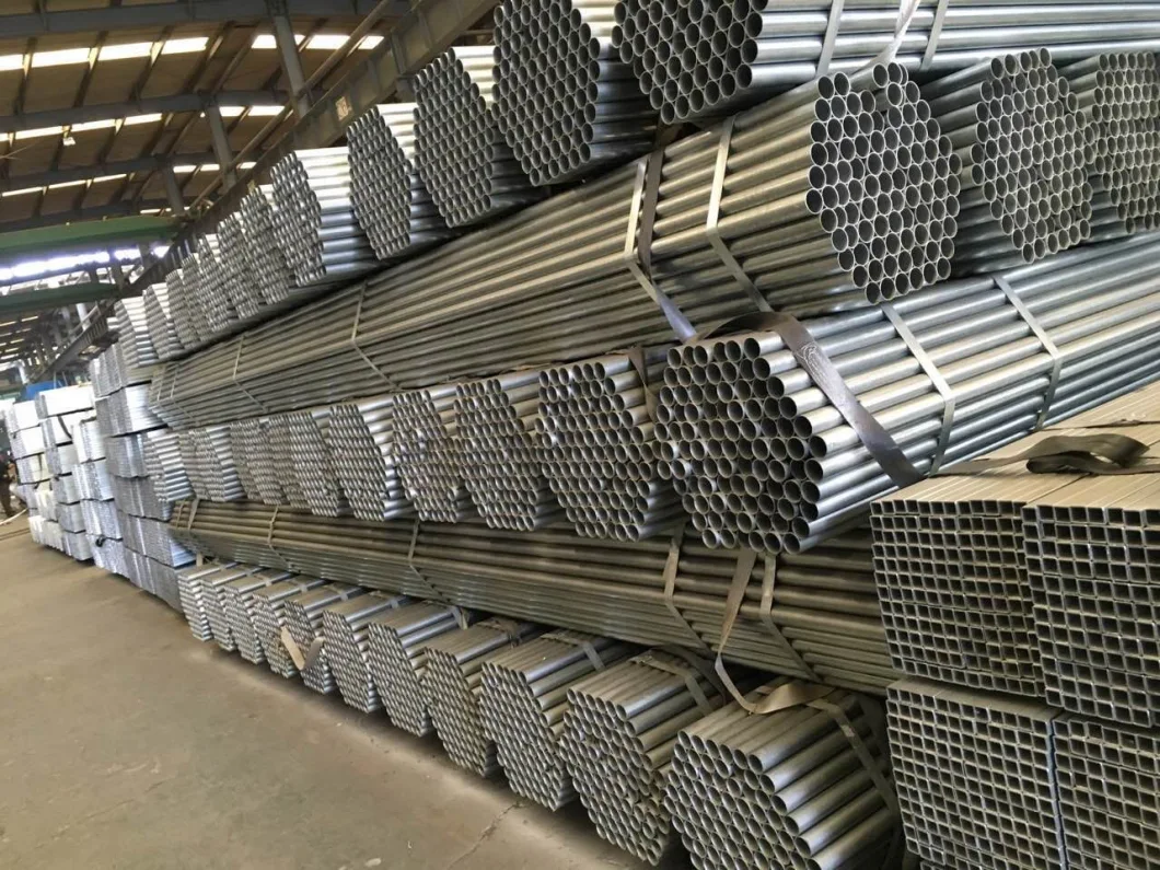 Galvanized Feed Pipe/Tube for Chicken Feeding System