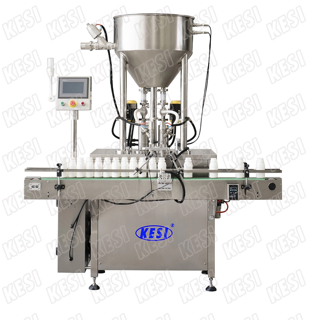 Automatic Cream & Paste Filling & Packing Machine with Automatic Feeding System