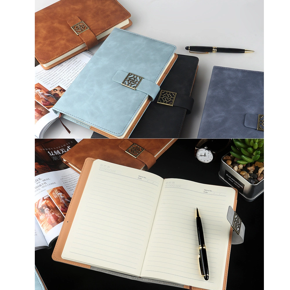 Cheap Vintage Custom Refill Personal Diary Soft Leather A5 Cover Notebook