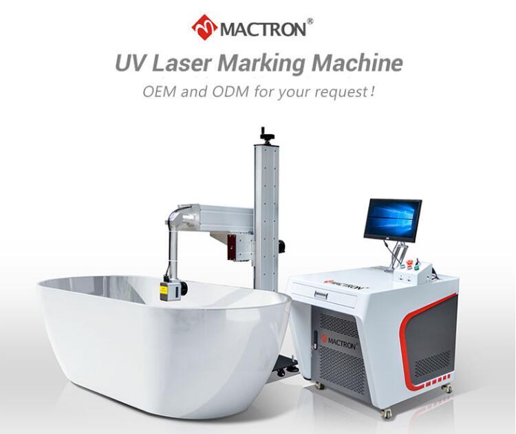 5W Flying UV Laser Marking Machine for Plastic/Pen