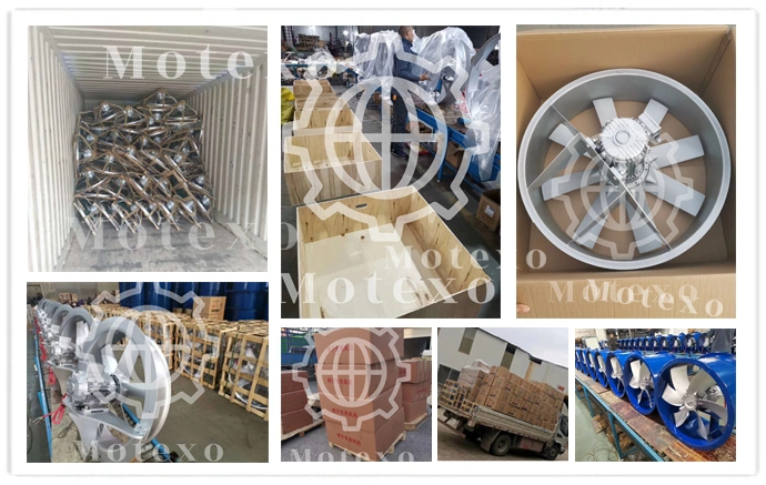 Industrial Quality Aluminum Fan Blades for Axial Fan