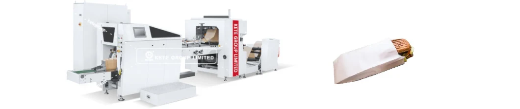 Fully Automatic Paper Hand Bag Making Machine with Handles