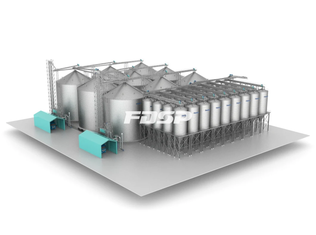 Ce Approved High Efficiently Feed Production Line for Small Pig Feed and Fattening Pig 