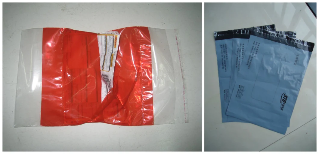 Chovyting Plastic UPS TNT DHL Courier Bag Security Bag Making Machine