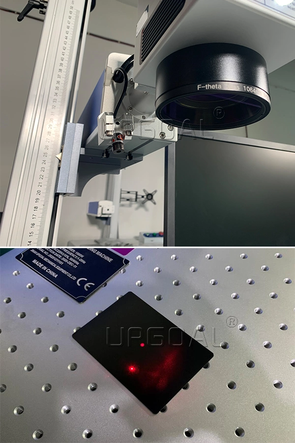 Metal/ Plastic Fiber Laser Marking Machine with Rotary Device 20W/30W/50W