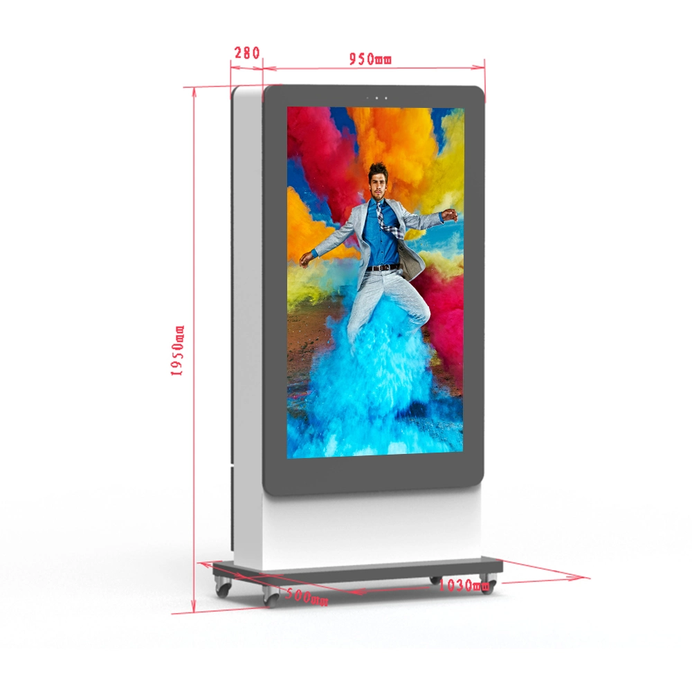 32 Inch Intelligent Temperature Control System LCD Digital Signage