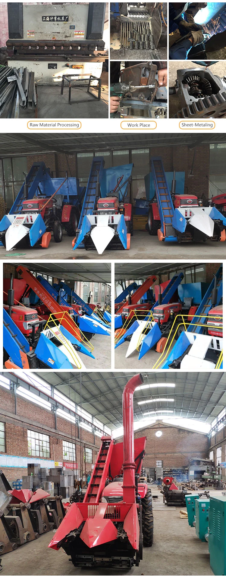 Agricultural Machinery Small Maize Combine Harvester Corn Harvester Machine