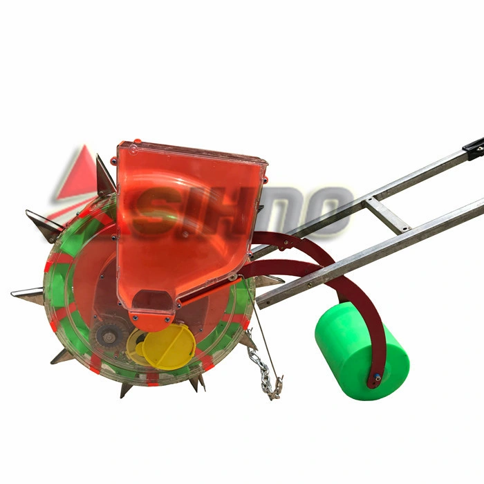Hand Push Manual Corn/Maize/Vegetable Seed Drill /Seeder/Planter with 12 Seed Beak