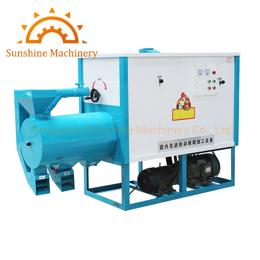 500kg/H Maize Peeling Corn Grits Flour Corn Grits Making Machine