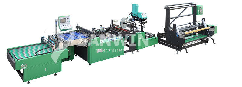 Full Automatic High Speed Side Seal Plastic Film TNT Courier Bag Making Machine Manufacturer