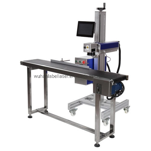 CO2 Flying Laser Marking Machine Laser Engraving Equipment for Food/Cosmetics Package