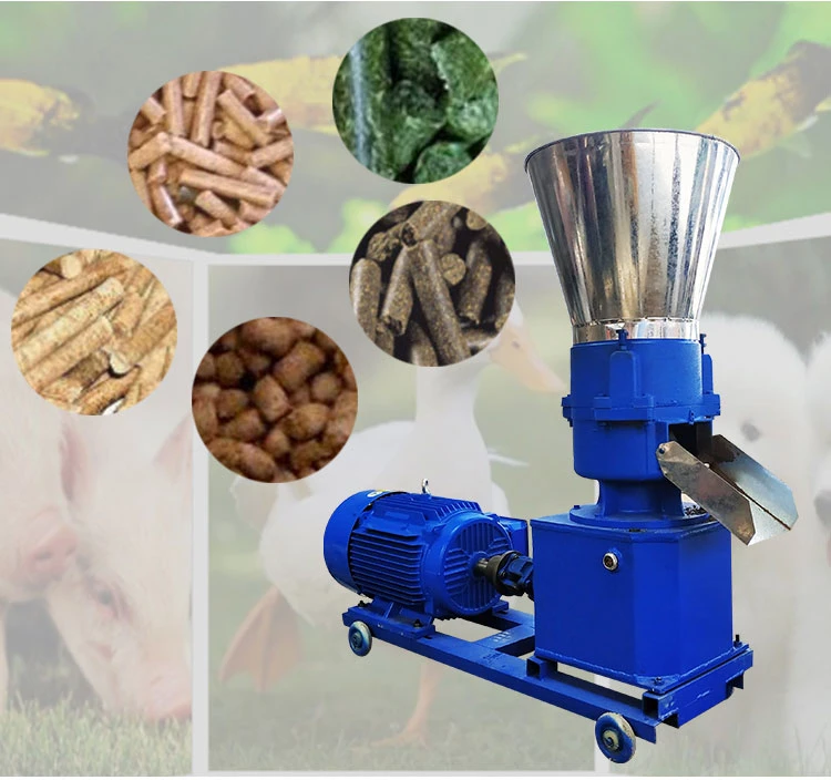 Professional Animal Feed Pellet Poultry Pig Feed Making Machine