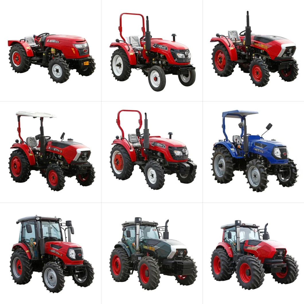 Tractor Accessories Farm Tractors 130HP 140HP 4WD Wheeled Tractor