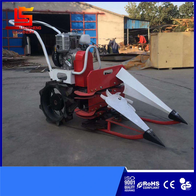 Small Grain Harvester Gasoline Diesel Self-Propelled Harvesting Machine Wheat Rice Pasture Grass Alfalfa Harvester