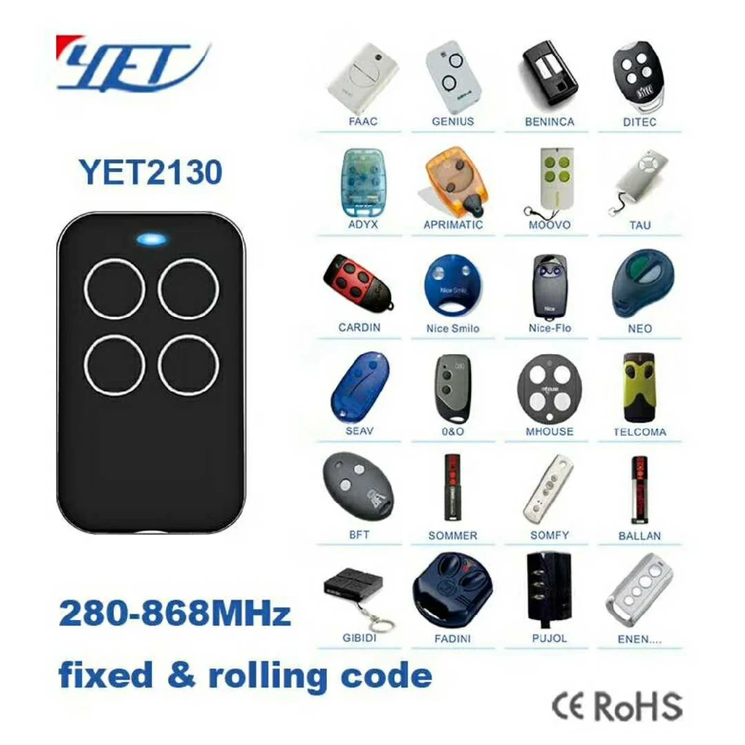 Universal Remote Control Duplicator for Remote Control Transmitter Yet2130