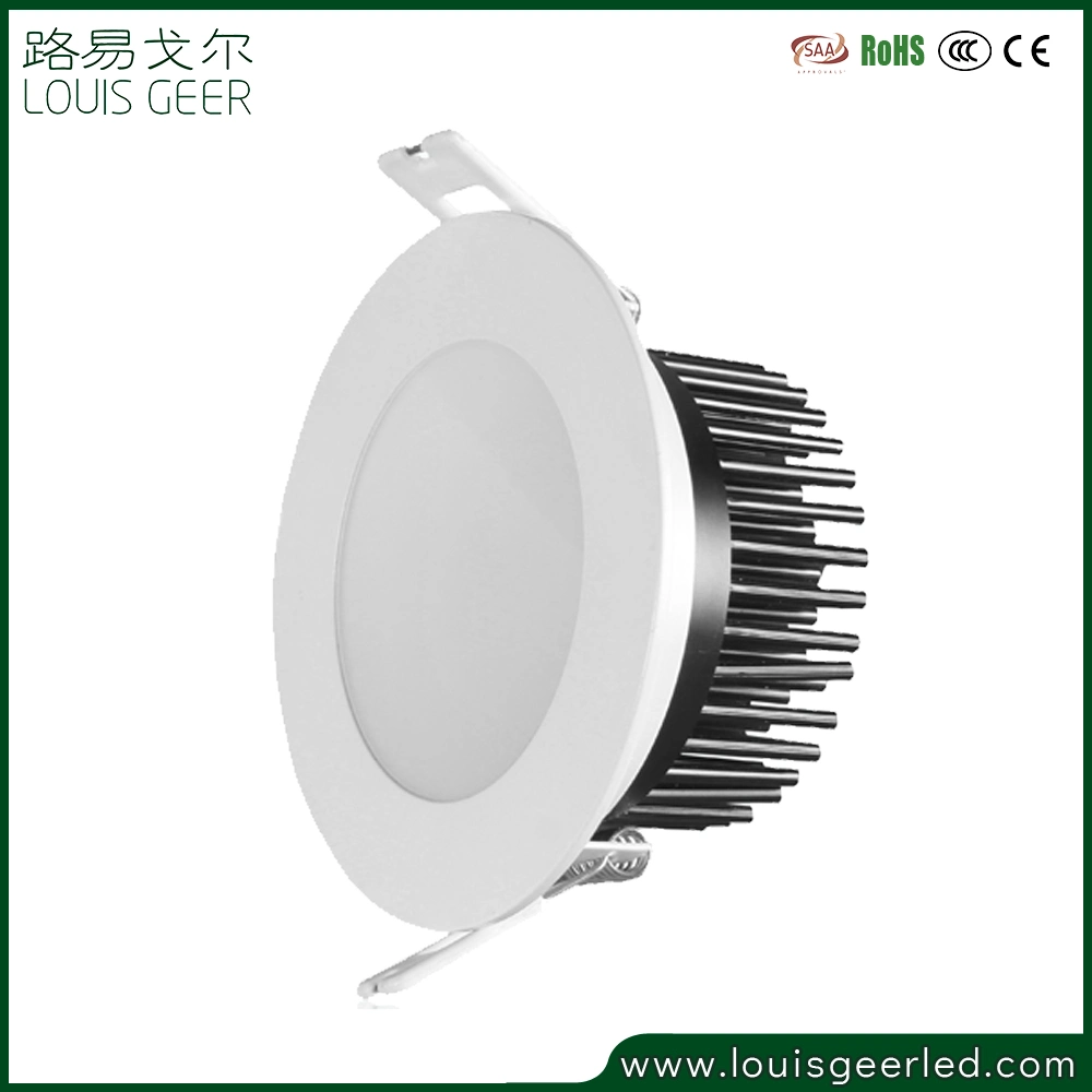 New Design Top Quality Aluminum Round Fixture Ceiling Retractable 15W SMD Recessed LED Hotel Down Light