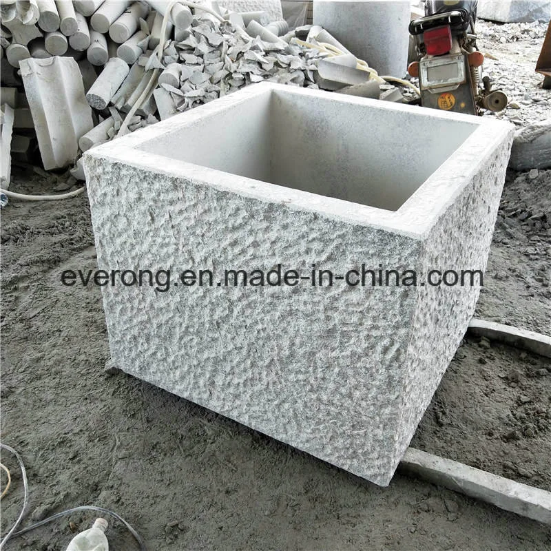 Natural Stone Sink Granite Trough for Water Storage /Planters/Livestock &Animal Feeding Ponds