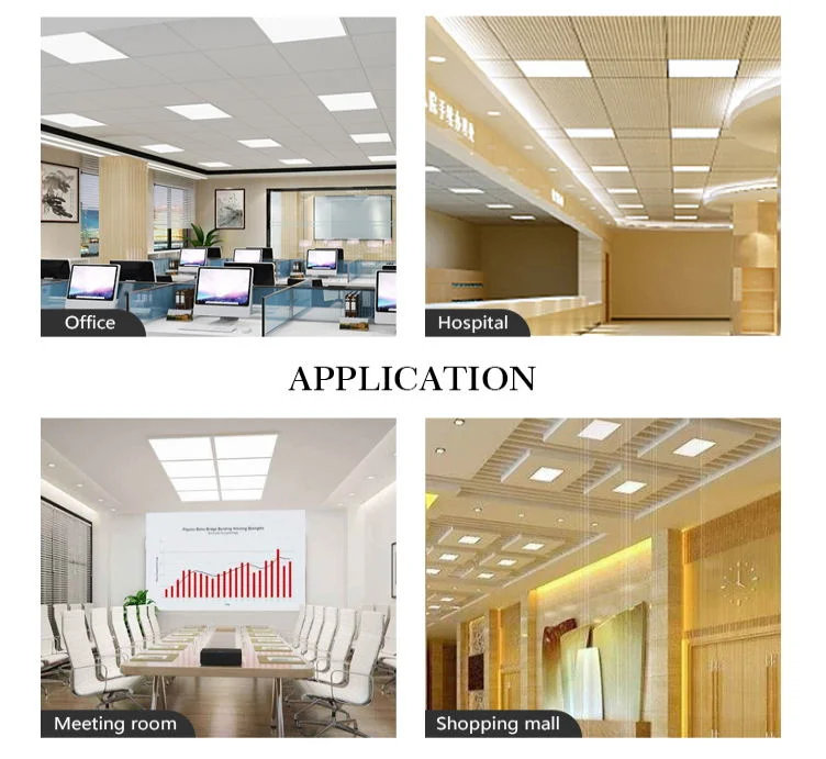 2020 Indoor Panel 600X600 LED Panel Light Recessed Light Ceiling Flat Panel LED Lighting