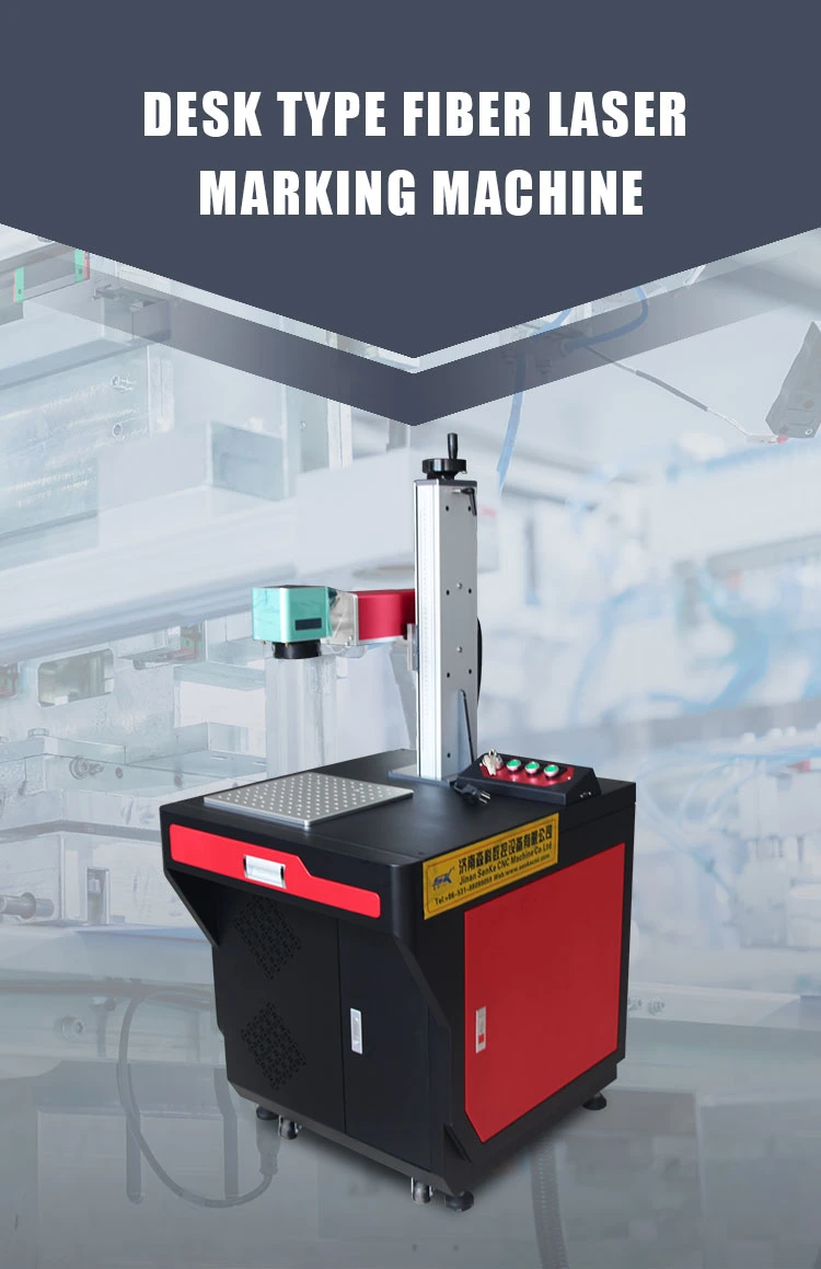 3D CO2 Laser Marking Machine 30W Fiber Laser Marking Engraving Machine for Metal