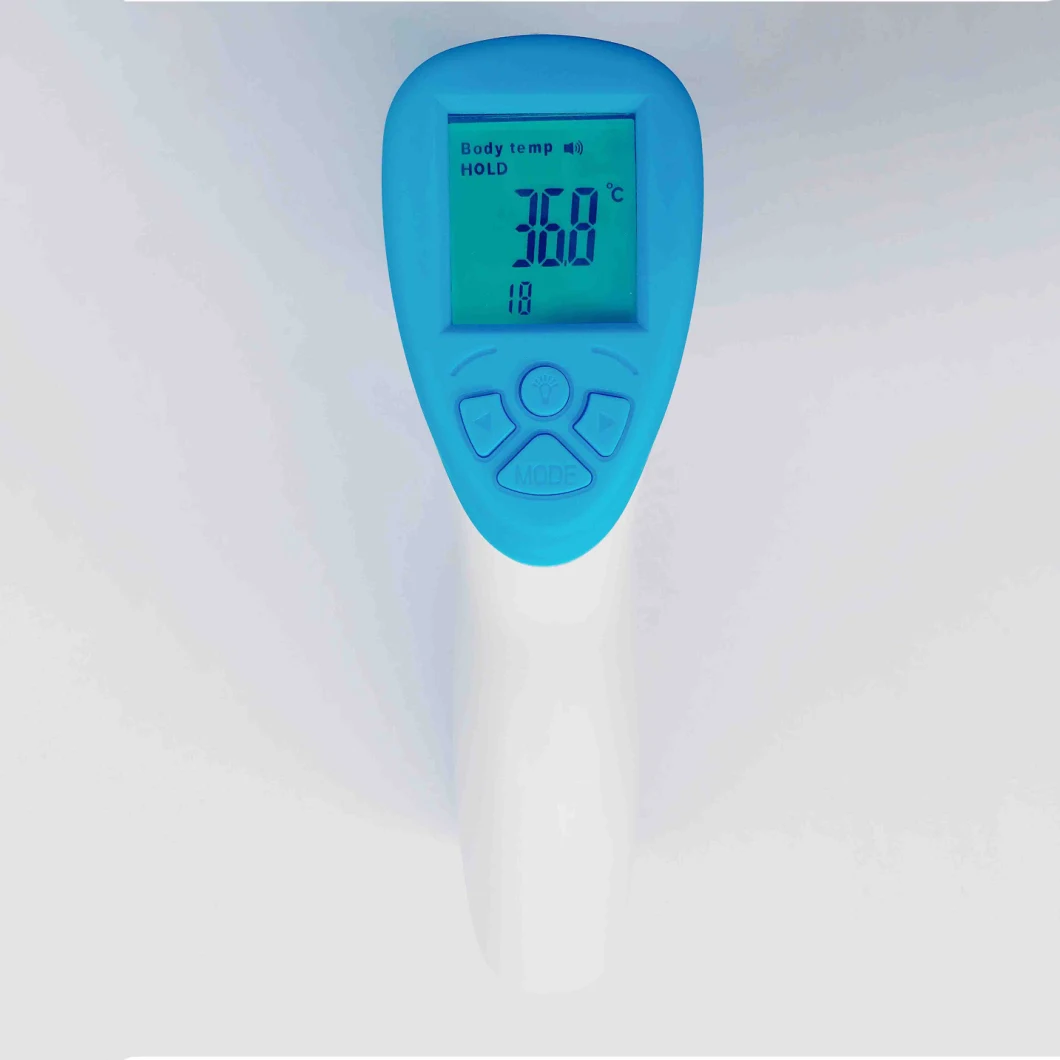 Cinical Digital Temperature Infrared Forehead Sensor RoHS Thermometers Temperature Controller Hygrometer