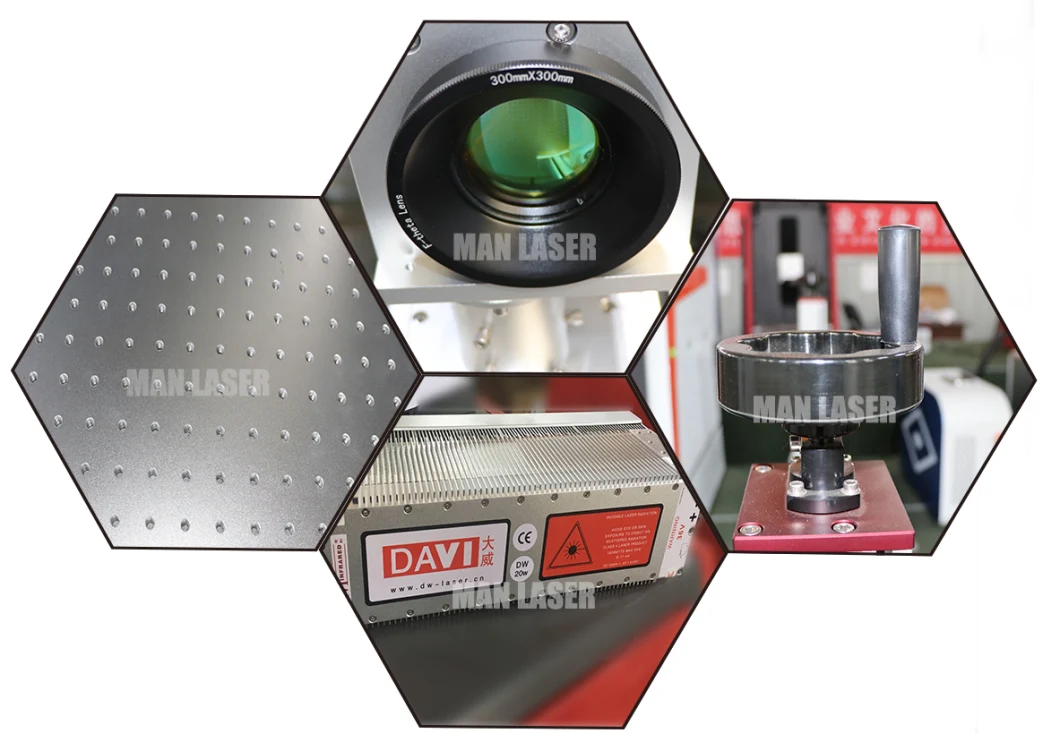 High Performence 20W Laser Marking Machine for Rings/Diamond