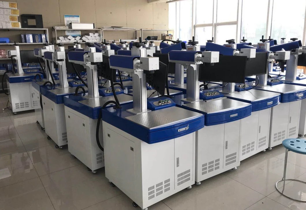 30W 50W Mopa Colors Fiber Laser Marking Machine for Stainlesss Steel Colors Marking Machine