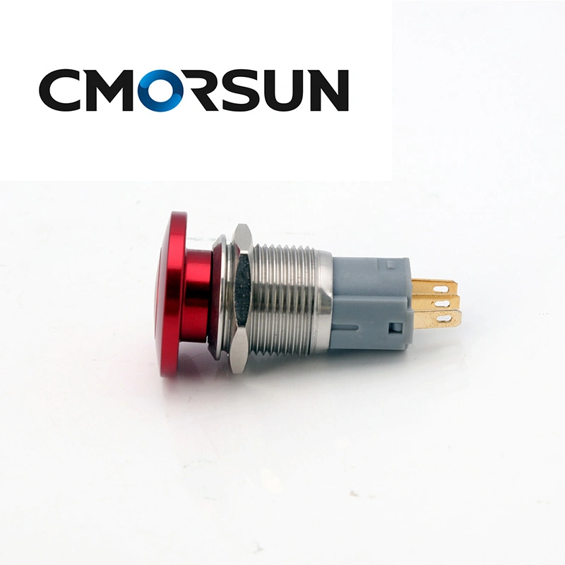 10mm 12V Momentary Waterproof Switch Mini Push Button Switch for Game Machine