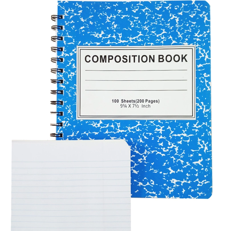 Wholesale Customizable Double Spiral Writing Composition Notebook