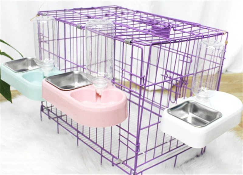 Popular Cat Bowl Double Bowl Food Bowl Dog Rice Bowl Cat Water Bowl Automatic Drinking Water for Eating and Drinking