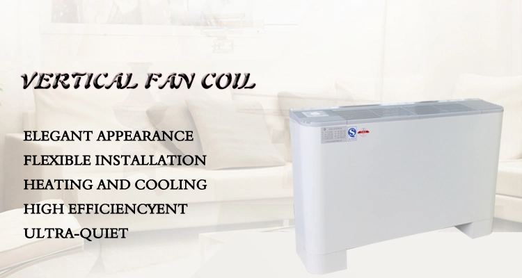 China Energy Saving 2 Pipe Ceiling Mounted Floor Standing Fan Coil Unit