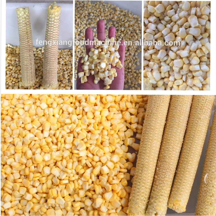 Electric High Efficient Maize Thresher Sweet Corn Peeling Machine