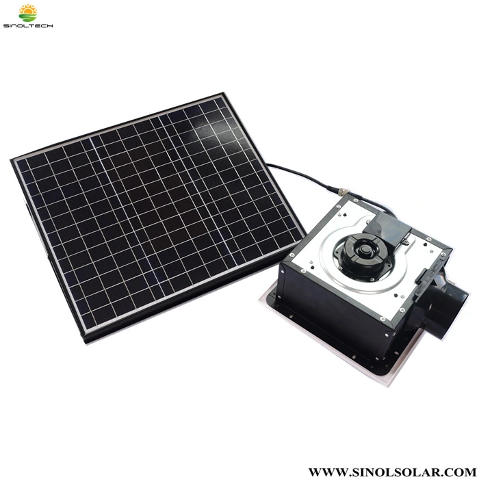 4 Inch Fan Louver 30W Solar Ceiling Ventilator Wih AC/DC Adaptor (SN2016026)