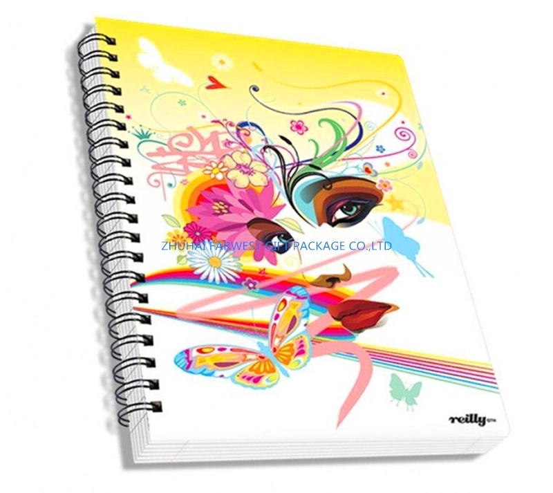 Paper Notebooks Printing Custom Artwork Simple Notebook A5 Size Wholesale