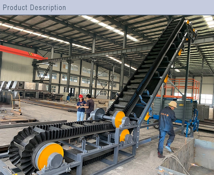 China Manufacturer Feeding Belt Conveyor High Performance Sand Gravel Cement Manure Belt Conveyor